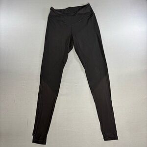 8 Lululemon Leggings Womens Nulu & Crisscross Mesh Stirrup Tight Black Pant